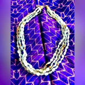 A stunning piece!Fresh Turquoise Beaded Stunning necklace from our Yatch Edition